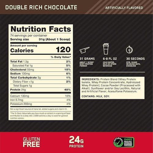Optimum Nutrition Gold Standard 100% Whey Protein Optimum Nutrition Gold Standard 100% Whey Protein